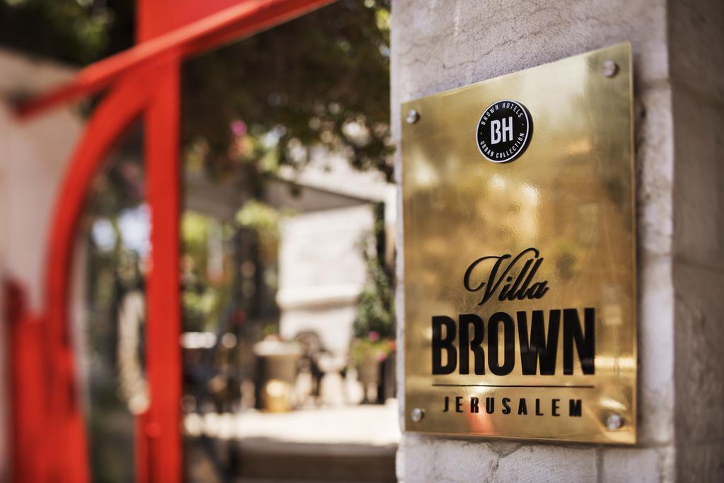 Villa Brown Jerusalem, A Member Of Brown Hotels Eksteriør bilde